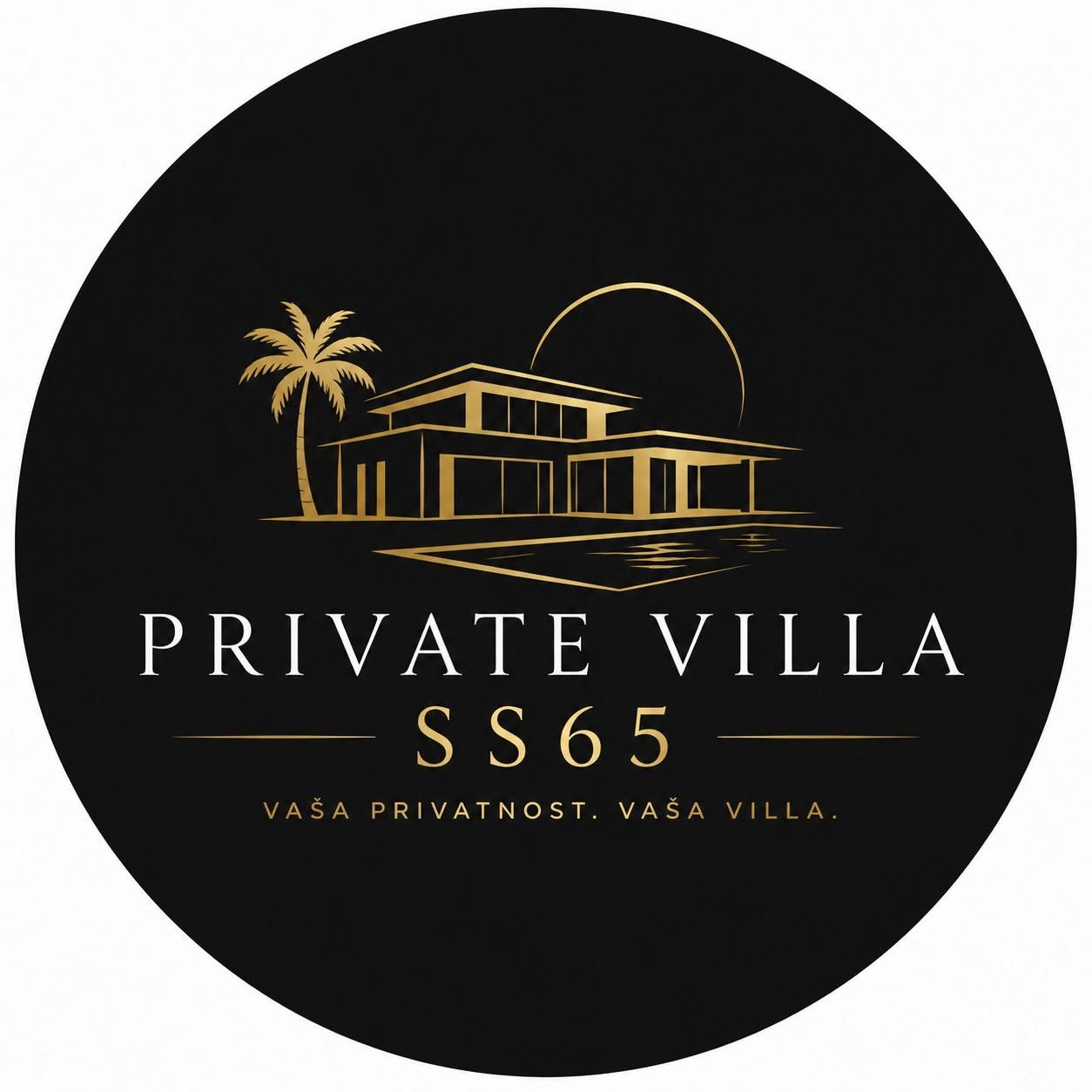 logo private villa ss65 with pool & GYM. Sarajevo - Ilidža
